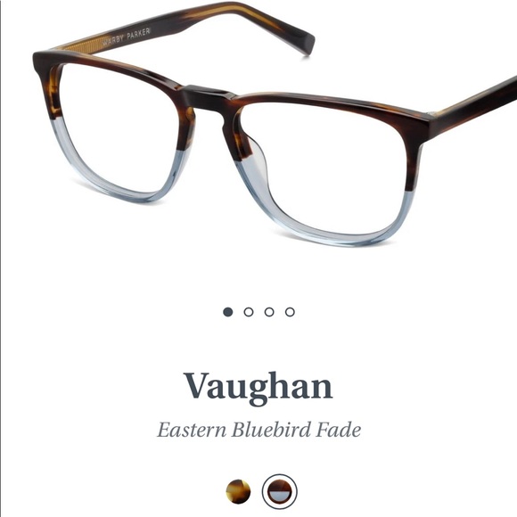 Warby Parker Vaughan Eastern Bluebird Fade Eyeglasses Frames - Picture 1 of 7